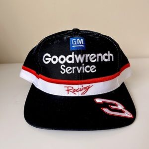 Vintage 90's Dale Earnhardt #3 Goodwrench, RCR Racing Hat